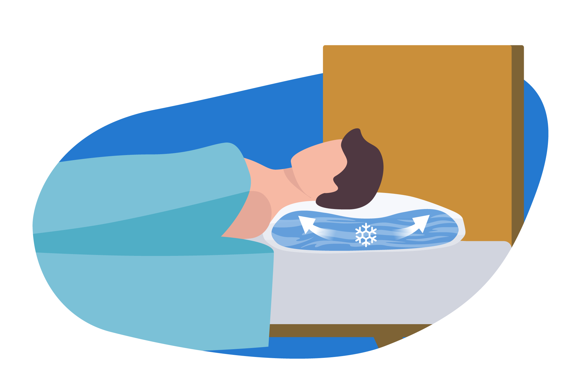 oreiller rafraissant